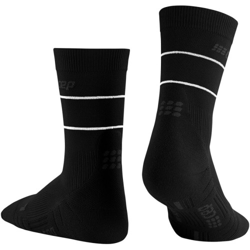 Женские компрессионные носки CEP Reflective арт. C103RW-5, цвет черный
