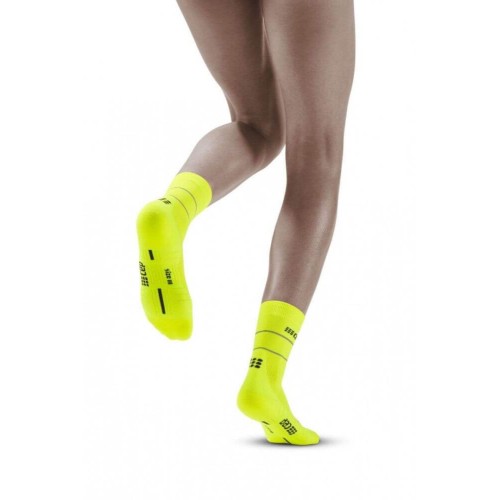 Женские компрессионные носки CEP Reflective арт. C103RW-Y, цвет желтый