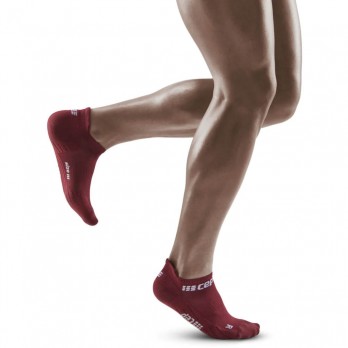 Мужские компрессионные ультракороткие гольфы CEP арт. C004M-B, цвет бордовый