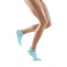 Женские компрессионные ультракороткие гольфы CEP арт. C004W-S, цвет голубой