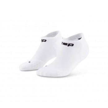 Мужские компрессионные ультракороткие гольфы CEP арт. C005M-0, цвет белый