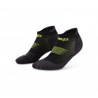 Мужские компрессионные ультракороткие гольфы CEP арт. C005M-5Y, цвет черный-лайм