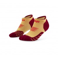 Мужские компрессионные ультракороткие гольфы CEP арт. C005M-YB, цвет желтый-бордовый