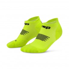 Женские компрессионные ультракороткие гольфы CEP арт. C005W-Y5, цвет черный лайм