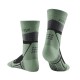Женские компрессионные укороченные гольфы CEP MAX Cushion арт. C073W-2M, цвет серый-мятный