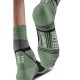 Женские компрессионные укороченные гольфы CEP MAX Cushion арт. C073W-2M, цвет серый-мятный