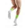 Мужские компрессионные спортивные носки CEP арт. C104M-G0, цвет зелено-белый Мужские компрессионные спортивные носки CEP арт. C104M-G0, цвет зелено-белый