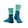 Мужские компрессионные спортивные носки CEP арт. C104M-LN, цвет синий-зеленый Мужские компрессионные спортивные носки CEP арт. C104M-LN, цвет синий-зеленый