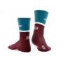 Мужские компрессионные спортивные носки CEP арт. C104M-NB, цвет синий-бордовый