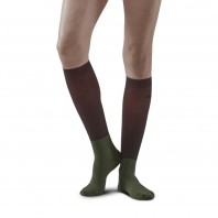 Женские компрессионные инфракрасные гольфы CEP для восстановления арт. CR212W-DG, цвет болотный Женские компрессионные инфракрасные гольфы CEP для восстановления арт. CR212W-DG, цвет болотный