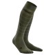 Женские компрессионные гольфы CEP Reflective арт. C123RW-DG, цвет болотный