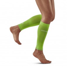 Женские компрессионные ультратонкие гетры CEP для бега арт. C3UUW-Z, цвет зеленый