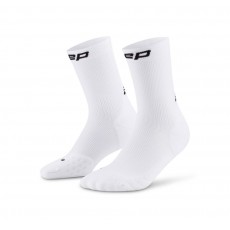Мужские компрессионные спортивные носки CEP Core Run Mid Cut арт. C105M-0, цвет белый