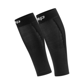 Мужские компрессионные ультратонкие гетры CEP Core Run Calf Sleeve арт. C305M-5, цвет черный
