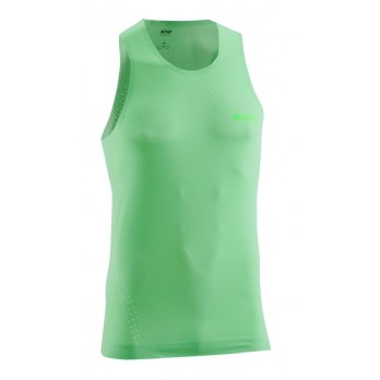 Мужская ультралегкая майка CEP Run Ultralight для бега арт. C821M-G, цвет зеленый