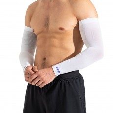 Компрессионные рукава CEP Run Ultralight для занятий спортом арт. CU71U-0, цвет белый