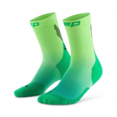 Женские компрессионные высокие спортивные носки CEP Gradient арт. C10EW-GY, цвет зеленый лайм Женские компрессионные высокие спортивные носки CEP Gradient арт. C10EW-GY, цвет зеленый лайм