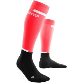 Женские компрессионные гольфы CEP для бега арт. C124W-45, цвет розовый-черный
