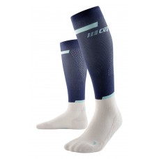 Женские компрессионные гольфы CEP для бега арт. C124W-N0, цвет синий-белый Женские компрессионные гольфы CEP для бега арт. C124W-N0, цвет синий-белый