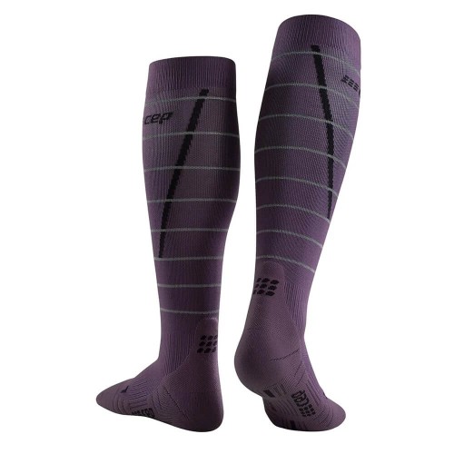 Мужские компрессионные гольфы CEP Reflective арт. C123RM-P, цвет фиолетовый