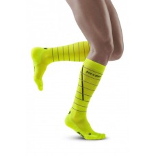 Мужские компрессионные гольфы CEP Reflective арт. C123RM-Y, цвет желтый Мужские компрессионные гольфы CEP Reflective арт. C123RM-Y, цвет желтый