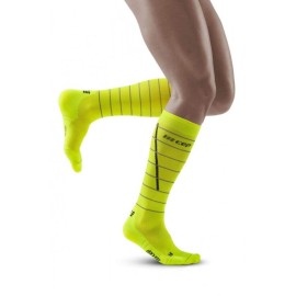 Мужские компрессионные гольфы CEP Reflective арт. C123RM-Y, цвет желтый