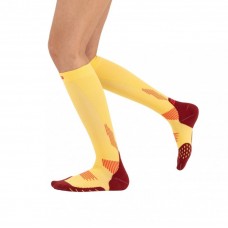 Женские компрессионные гольфы CEP для бега арт. C125W-YB, цвет желтый-бордовый Женские компрессионные гольфы CEP для бега арт. C125W-YB, цвет желтый-бордовый
