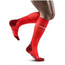 Мужские компрессионные ультратонкие гольфы CEP для бега арт. C1UUM-R, цвет оранжевый