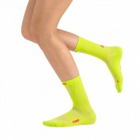 Женские компрессионные ультратонкие носки CEP PRO арт. C2UPW-G, цвет зеленый