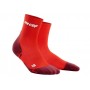 Мужские компрессионные ультратонкие носки CEP для бега арт. C2UUM-R, цвет красный Мужские компрессионные ультратонкие носки CEP для бега арт. C2UUM-R, цвет красный