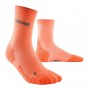Женские компрессионные ультратонкие носки CEP для бега арт. C2UUW-C, цвет кораловый