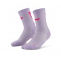 Женские компрессионные ультратонкие носки CEP для бега арт. C2UUW-W4, цвет розовый-лиловый