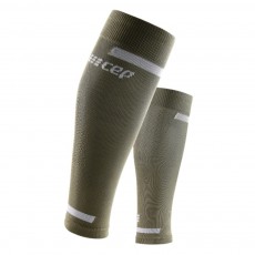 Женские компрессионные гетры CEP The Run Compression Calf Sleeves 4.0 арт. C304W-OL, цвет оливковый
