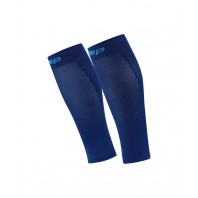 Мужские компрессионные ультратонкие гетры CEP Core Run Calf Sleeve арт. C305M-3, цвет синий