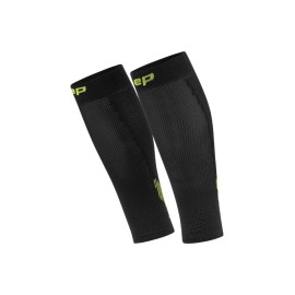 Женские компрессионные ультратонкие гетры CEP Core Run Calf Sleeve арт. C305W-5Y, цвет черный-лайм