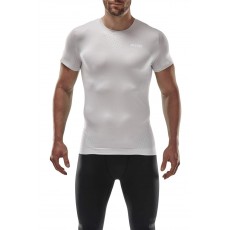 Мужская ультралёгкая футболка с короткими рукавами CEP Core Run Ultralight арт. C801M-0, цвет белый