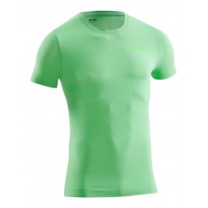 Мужская ультралёгкая футболка с короткими рукавами CEP Core Run Ultralight арт. C801M-G, цвет зеленый
