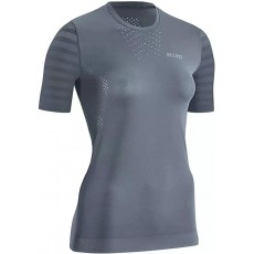 Женская ультралёгкая футболка с короткими рукавами CEP Core Run Ultralight арт. C801W-2, цвет серый Женская ультралёгкая футболка с короткими рукавами CEP Core Run Ultralight арт. C801W-2, цвет серый