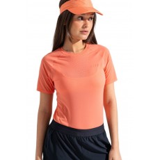 Женская ультралёгкая футболка с короткими рукавами CEP Core Run Ultralight арт. C801W-C, цвет кораловый Женская ультралёгкая футболка с короткими рукавами CEP Core Run Ultralight арт. C801W-C, цвет кораловый
