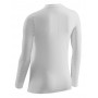 Женская ультралёгкая футболка с длинным рукавом CEP Run Ultralight для бега арт. C811W-0, цвет белый Женская ультралёгкая футболка с длинным рукавом CEP Run Ultralight для бега арт. C811W-0, цвет белый