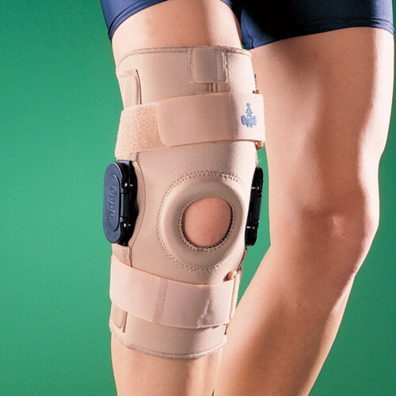 Ортопедический коленный ортез с металлическими шарнирами Oppo арт. 1036  купить в интернет магазине nadomnado.ru