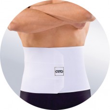 Бандаж послеоперационный фиксирующий Orto арт.БП-111 на брюшную область, высотой 24 см (трёхпанельный), цвет бежевый