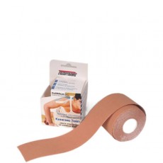 Кинезиотейп ERGODYNAMIC 5*500 см. цвет телесный