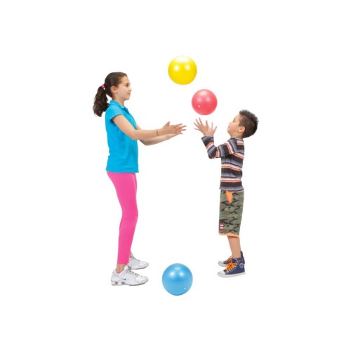 Мяч Over Ball для дыхательной гимнастики голубой