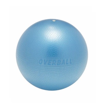 Мяч Over Ball для дыхательной гимнастики голубой