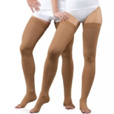 Чулки компрессионные без мыска Тонус Эласт 2 класс компрессии 2 рост арт.0403/LUX, цвет черный