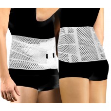 Пояс медицинский эластичный с жесткими вставками TONUS 0012-01 AIR, цвет белый