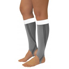Гольфы для бега Тонус Эласт 1 класс компрессии 1 рост (158-170) арт 0408-02 Aktiv, цвет серо-белый