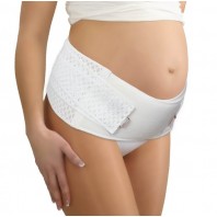 Пояс медицинский эластичный для беременных "Герда" ELAST 9806 AIR, цвет белый