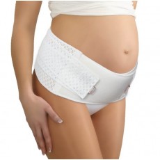 Пояс медицинский эластичный для беременных "Герда" ELAST 9806 AIR, цвет белый